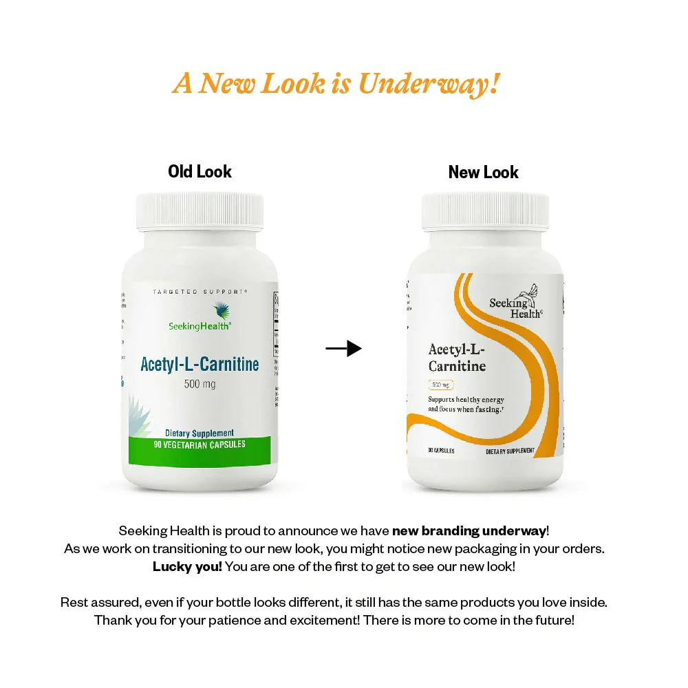 Acetyl-L-Carnitine | 90 Capsules - Image 3