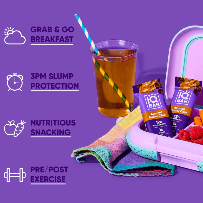 Almond Butter Chip | Protein Single Bar | IQBAR - Image 4
