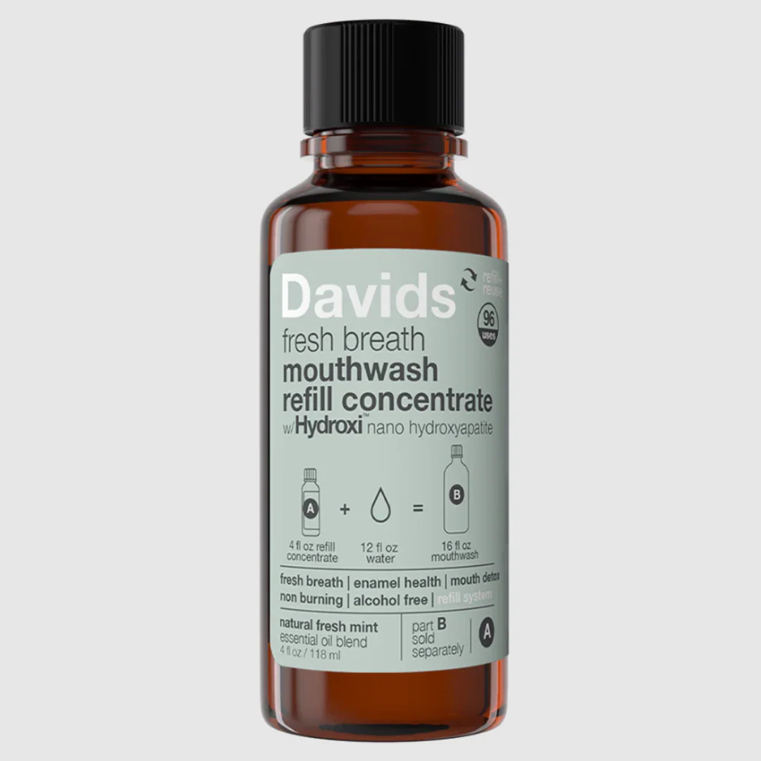 Davids Hydroxi™ mouthwash kit / natural fresh mint  w/ nano hydroxyapatite - Image 5