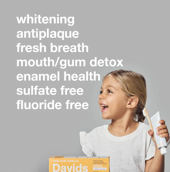 Davids Hydroxi kids & adults | nano-hydroxyapatite toothpaste | orange vanilla - Image 4