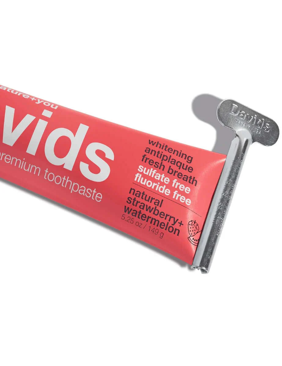 Davids Premium Toothpaste | Kids & Adults | Strawberry Watermelon - Image 5