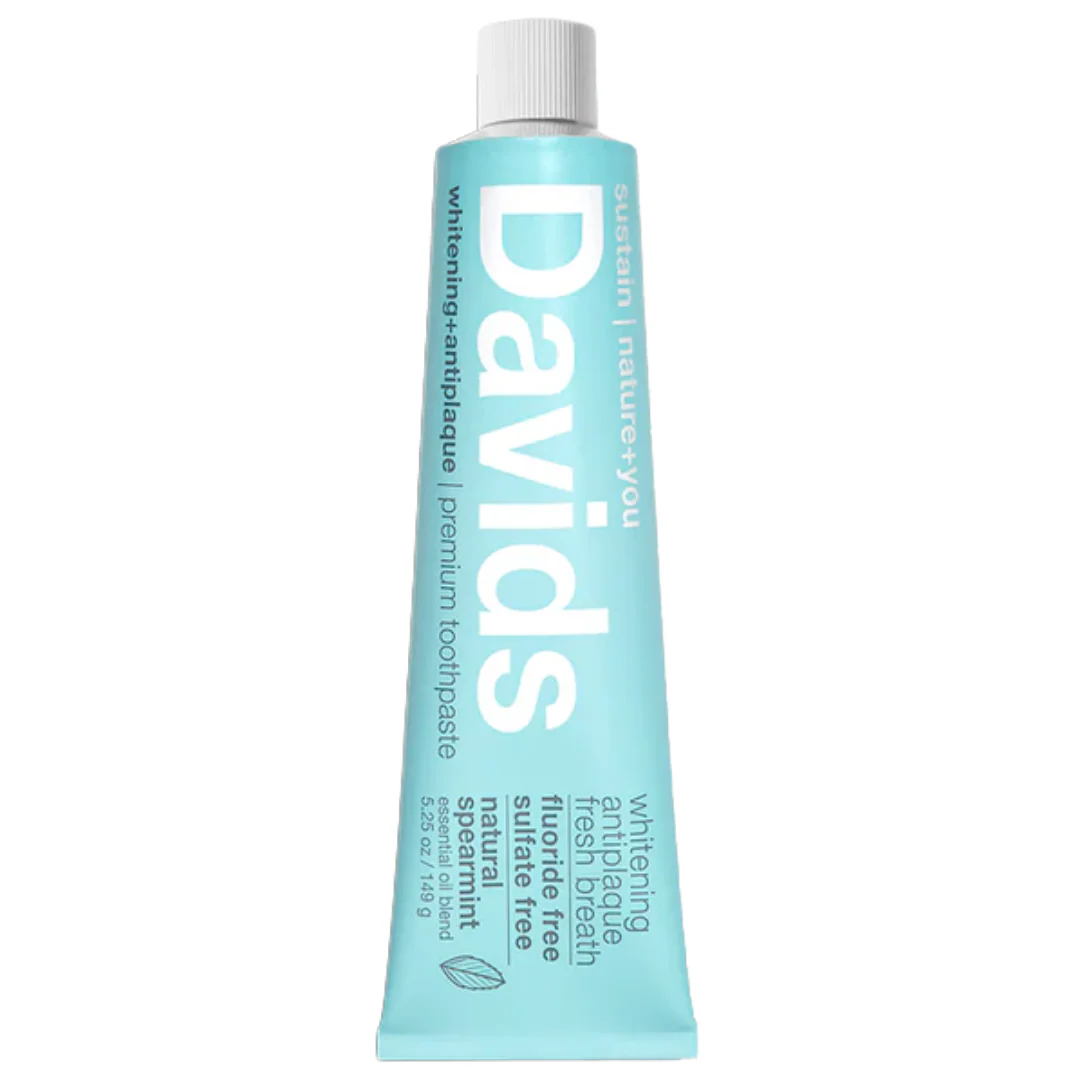 Davids Premium Toothpaste | Whitening + Antiplaque SPEARMINT - Image 3