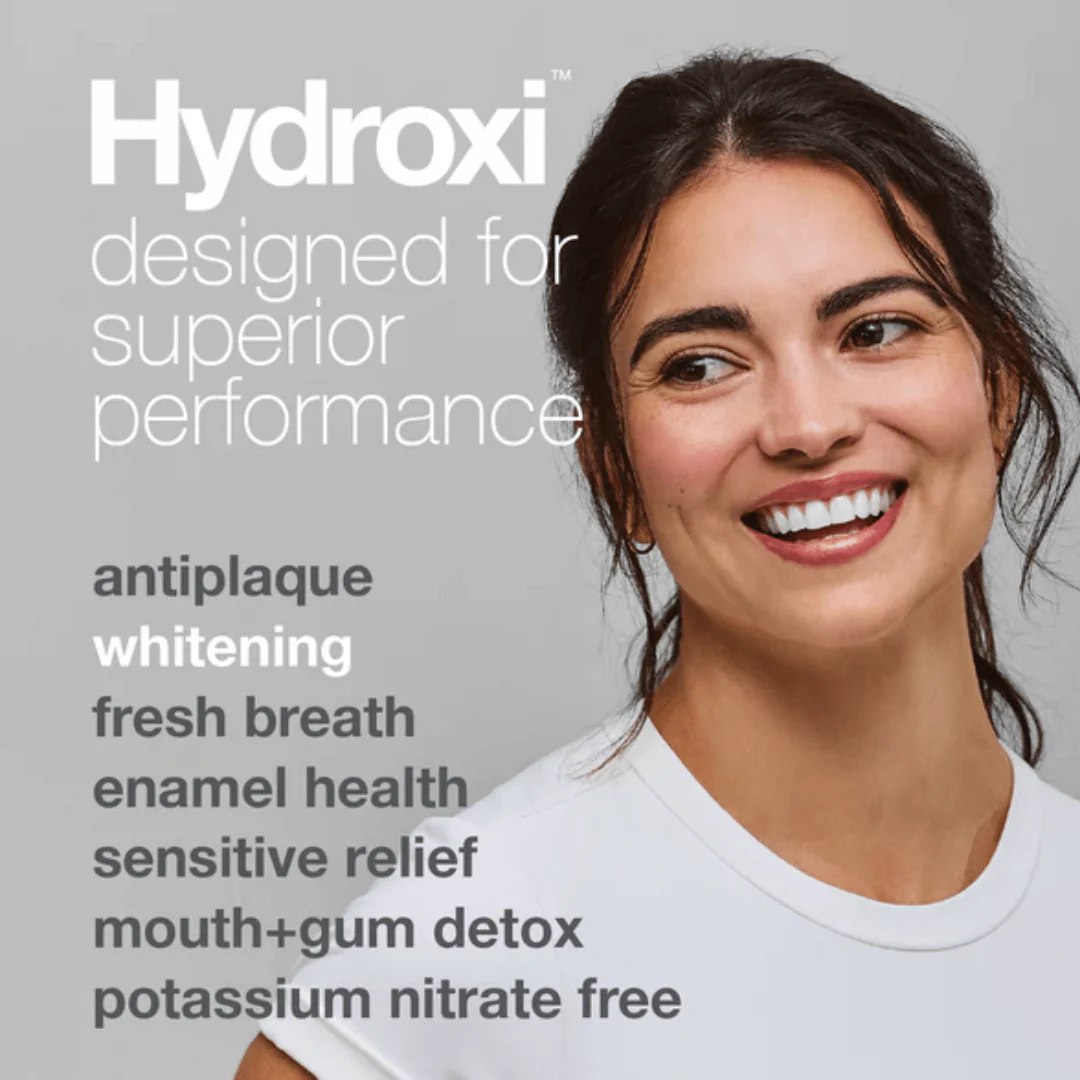 Davids Hydroxi™ sensitive + whitening nano hydroxyapatite premium toothpaste / peppermint 113g - Image 5