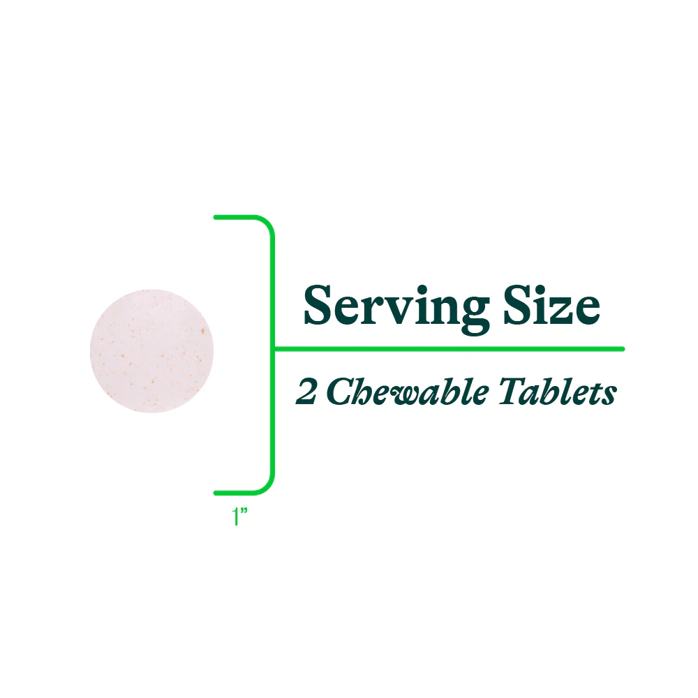 Digestive Enzymes Chewable | 60 Tablets - Image 3