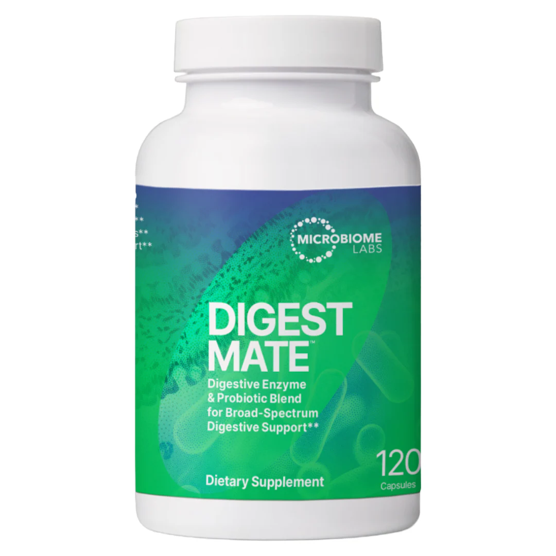DigestMate - 120 Capsules - Microbiome Labs
