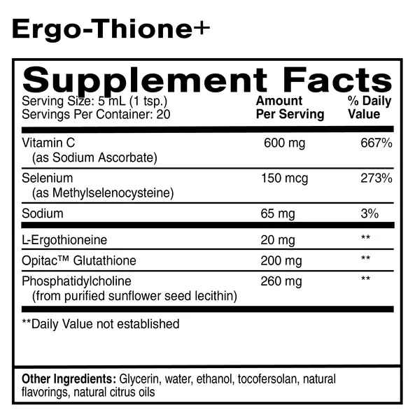 Ergo-Thione+ | 100ml - Image 2