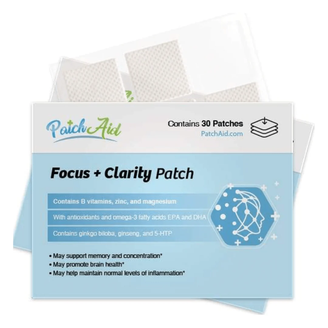 Patch Aid Focus & Clarity Topical Patch – 30 Daily Patches
