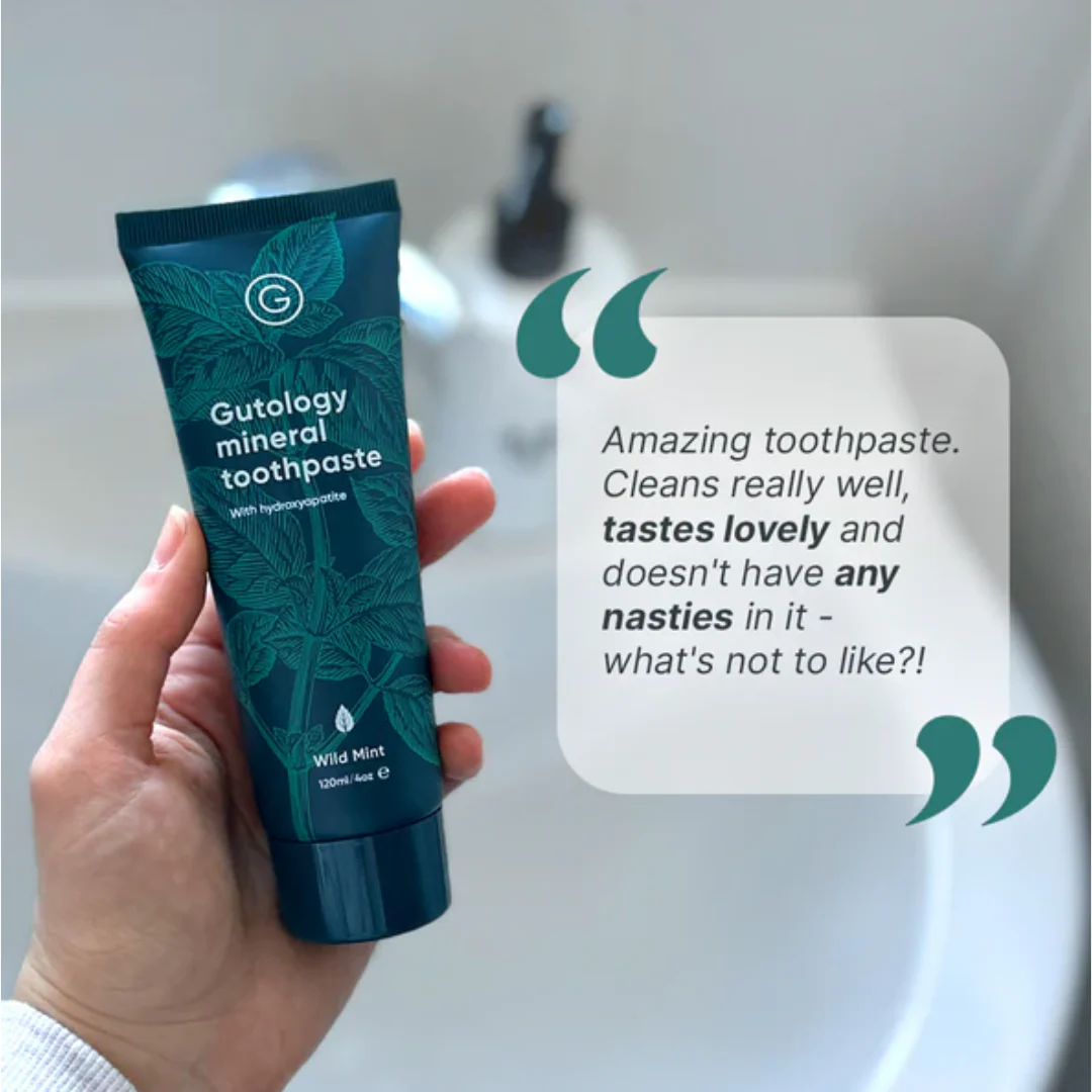 Gutology Mineral Toothpaste with Hydroxyapatite | 120ml - Image 3