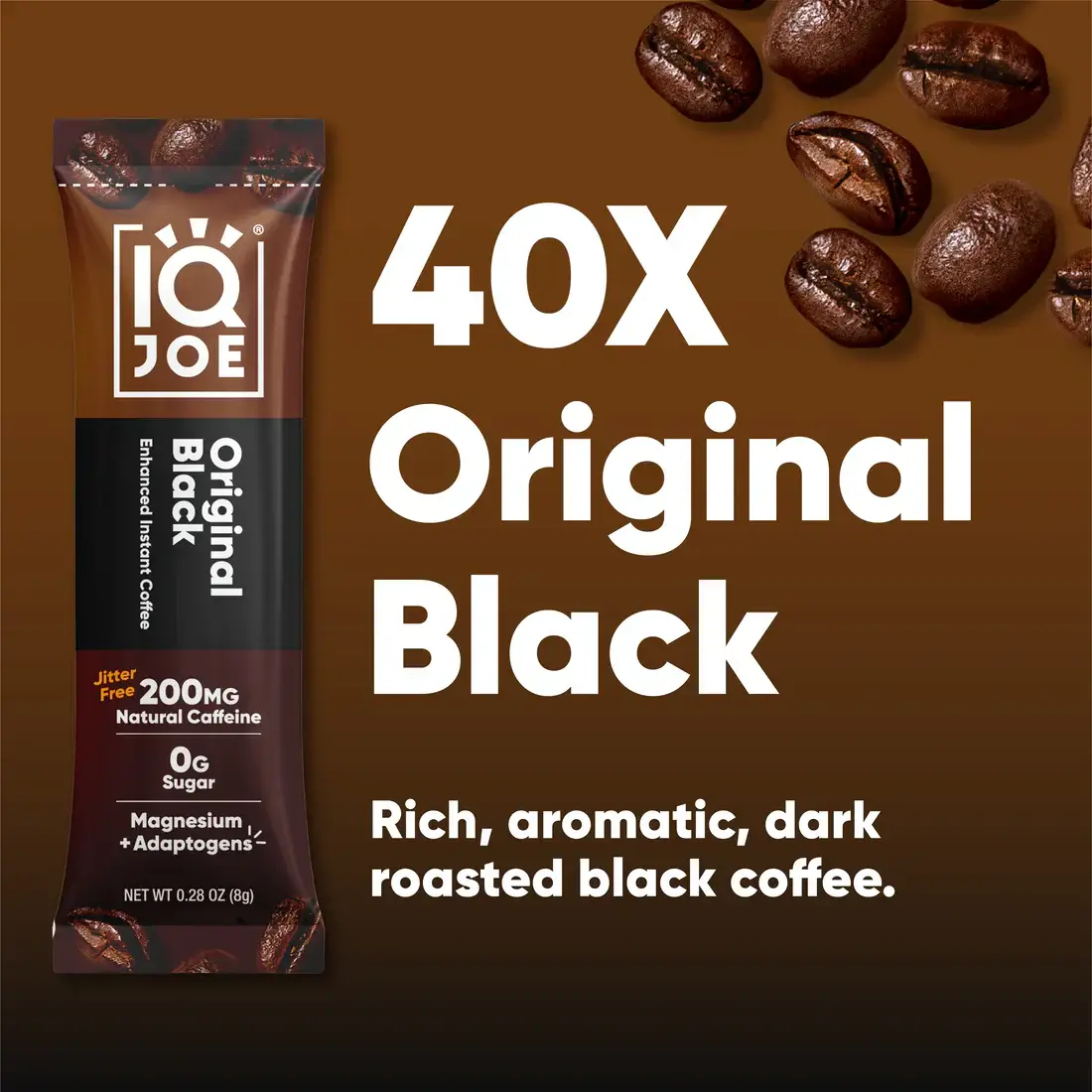 IQJOE Original Black | 40 Coffee sachets - Image 7