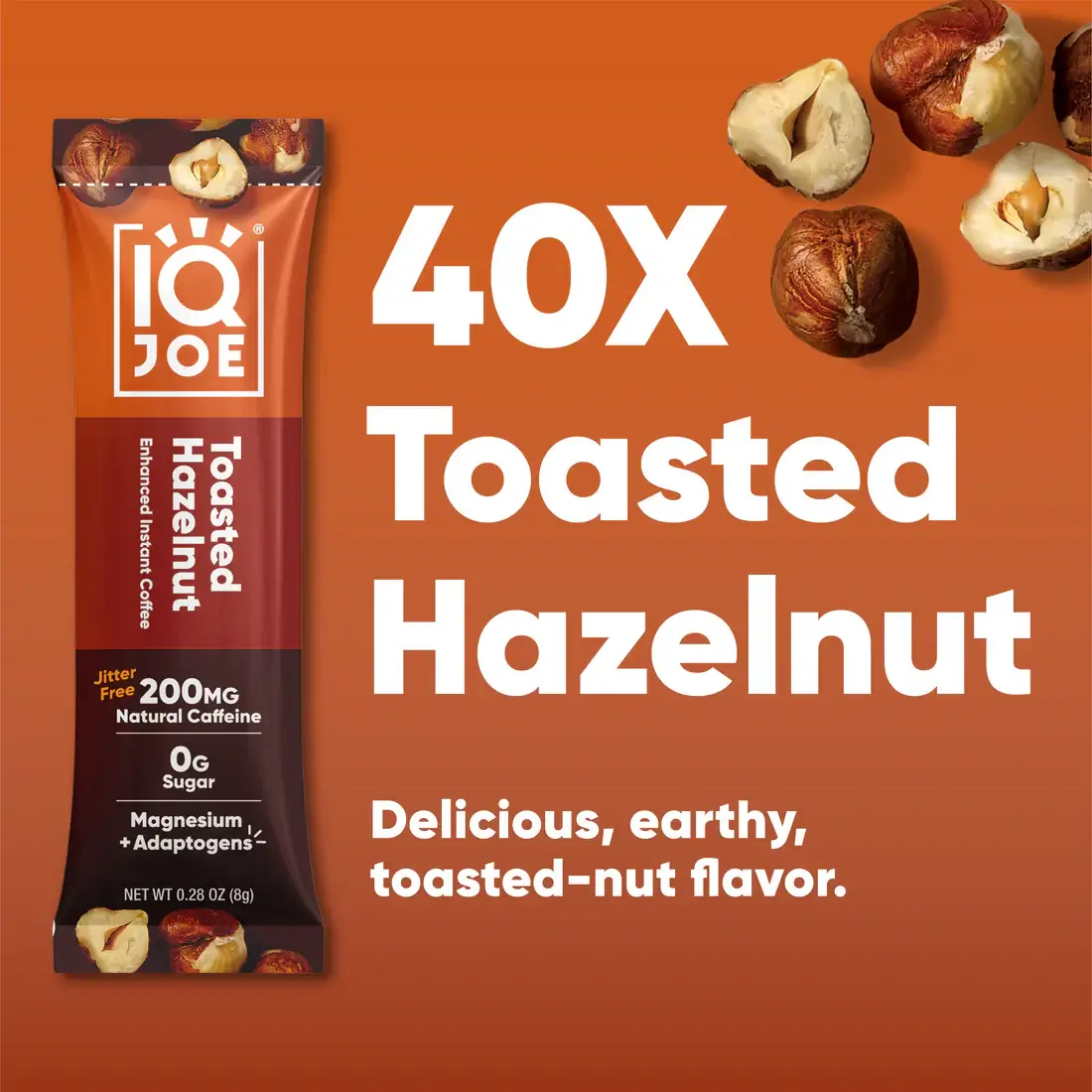 IQJOE Toasted Hazelnut | 40 Coffee sachets - Image 6