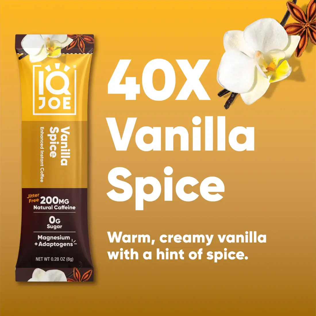 IQJOE Vanilla Spice | 40 Coffee sachets - Image 7
