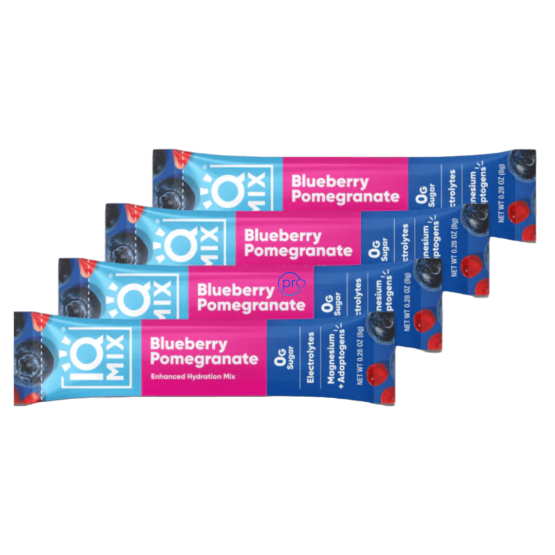 IQMIX Blueberry Pomegranate | 20 Electrolyte Hydration Sachets - Image 8