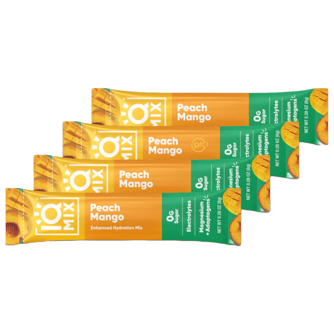 IQMIX Peach Mango | 20 x Electrolyte Hydration Sachets - Image 8