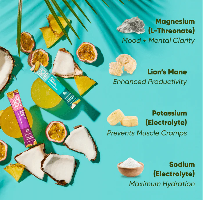 IQMIX Tropical Pack - 20 Sticks (10 x Pina Colada 10 x Passion Fruit) - Image 4