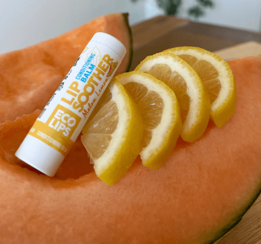 Lip Soother | Conditioning Lip Balm | Melon Lemon | Eco Lips - Image 2