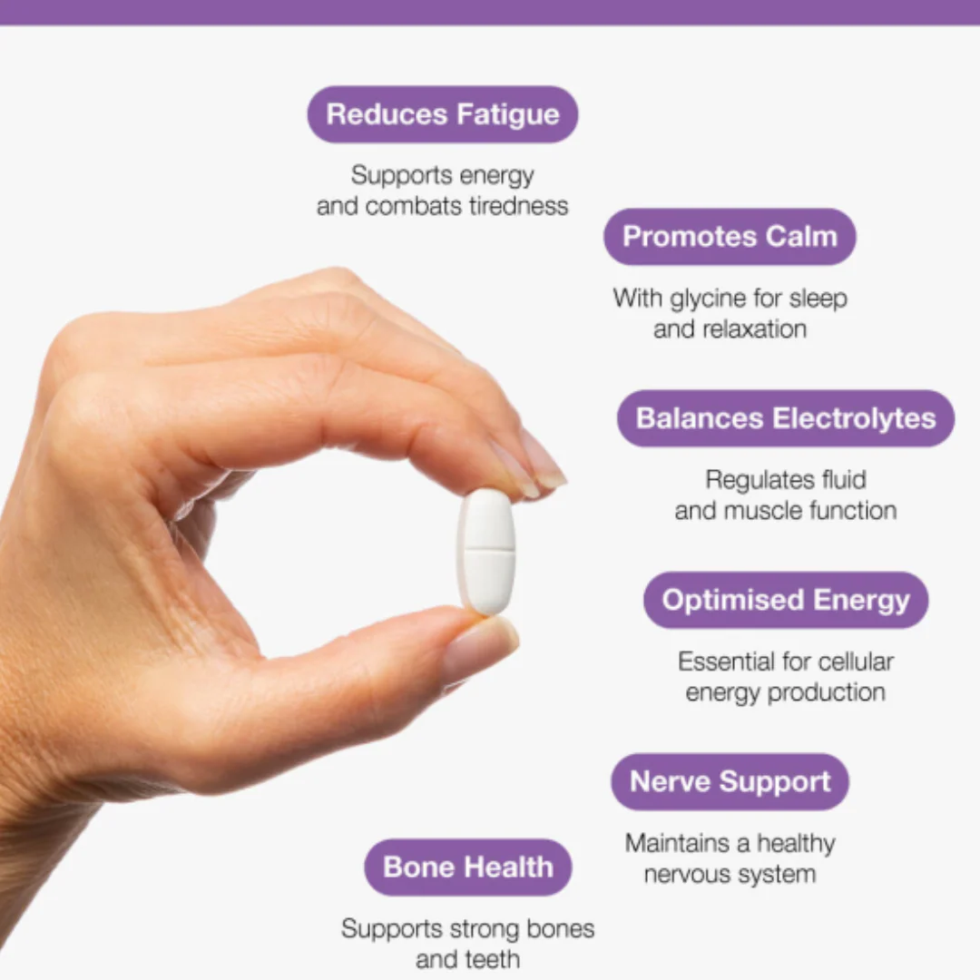 Magnesium Glycinate | 120 Tablets - Image 3