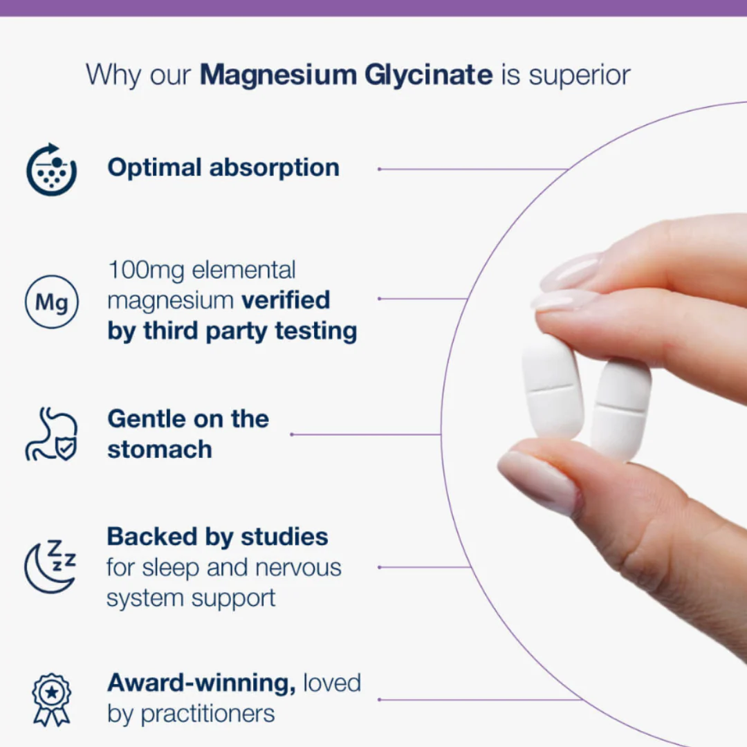 Magnesium Glycinate | 120 Tablets - Image 4