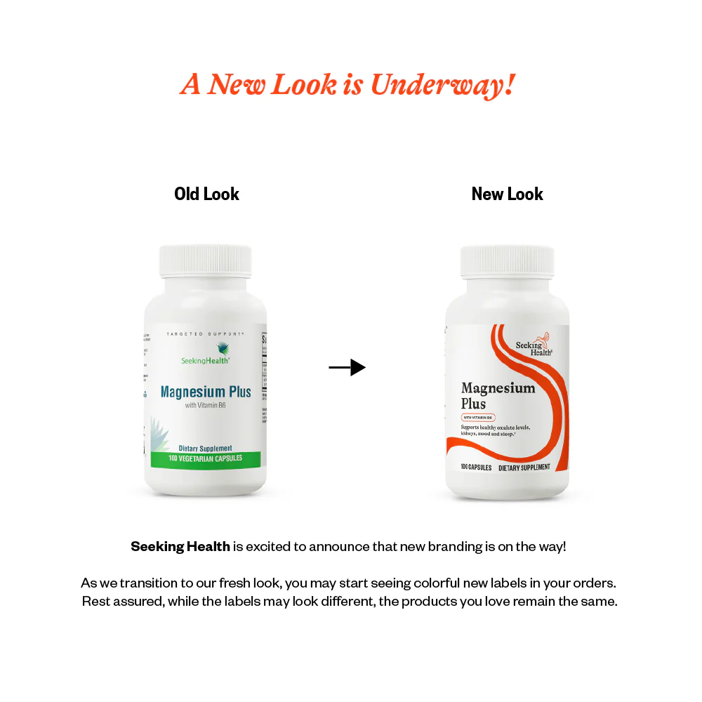 Magnesium Plus | With Vitamin B6 | 100 Capsules - Image 3