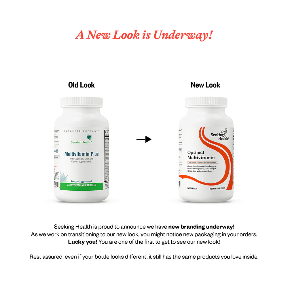 Optimal Multivitamin | 240 Capsules | Seeking Health - Image 3