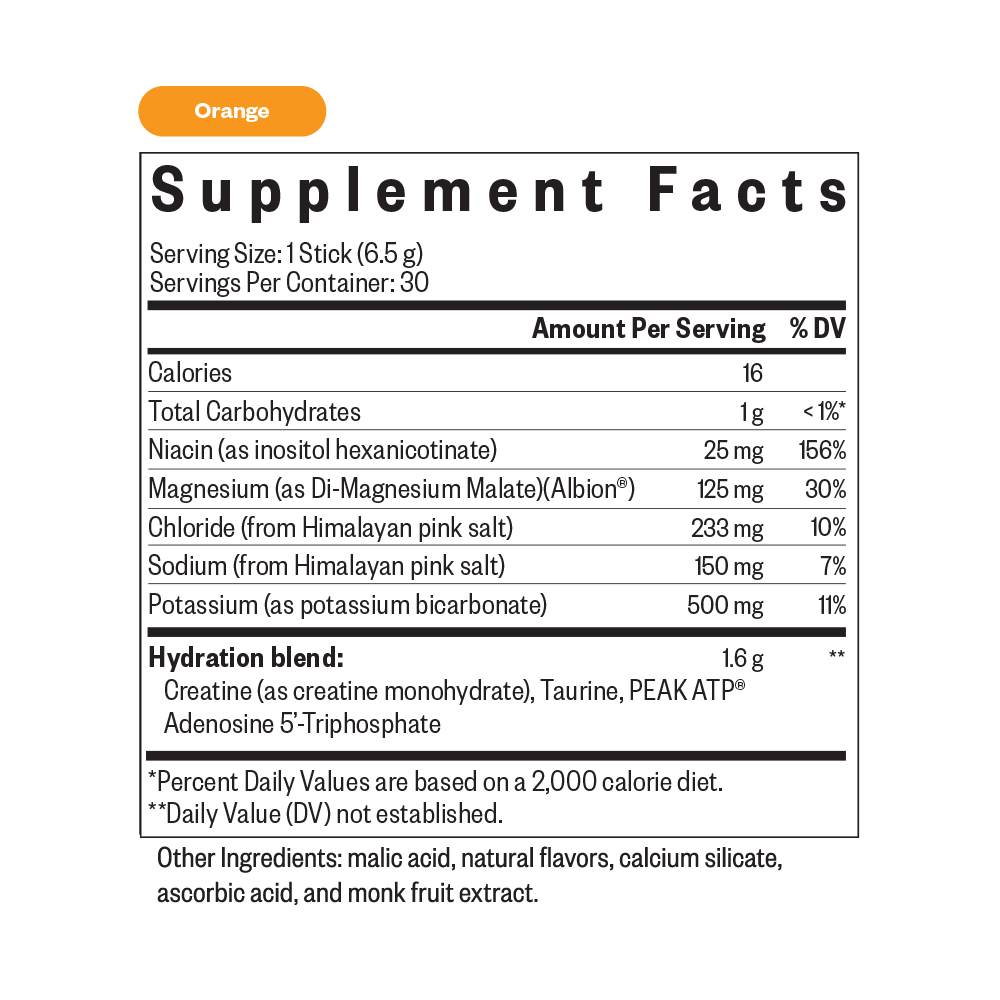 Optimal Electrolyte | Orange | 30 Sticks - Image 2