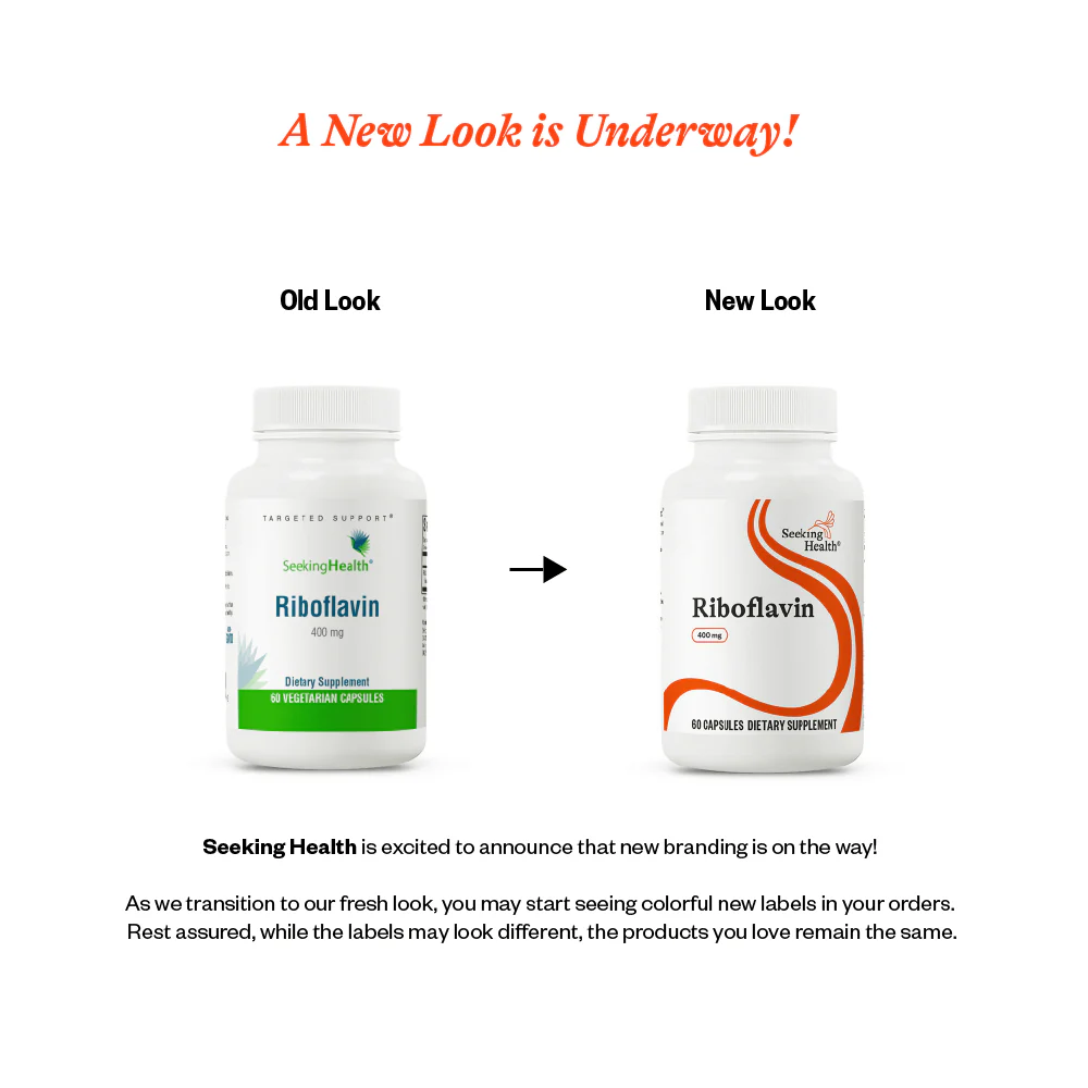 Riboflavin | 60 Capsules | Seeking Health - Image 4