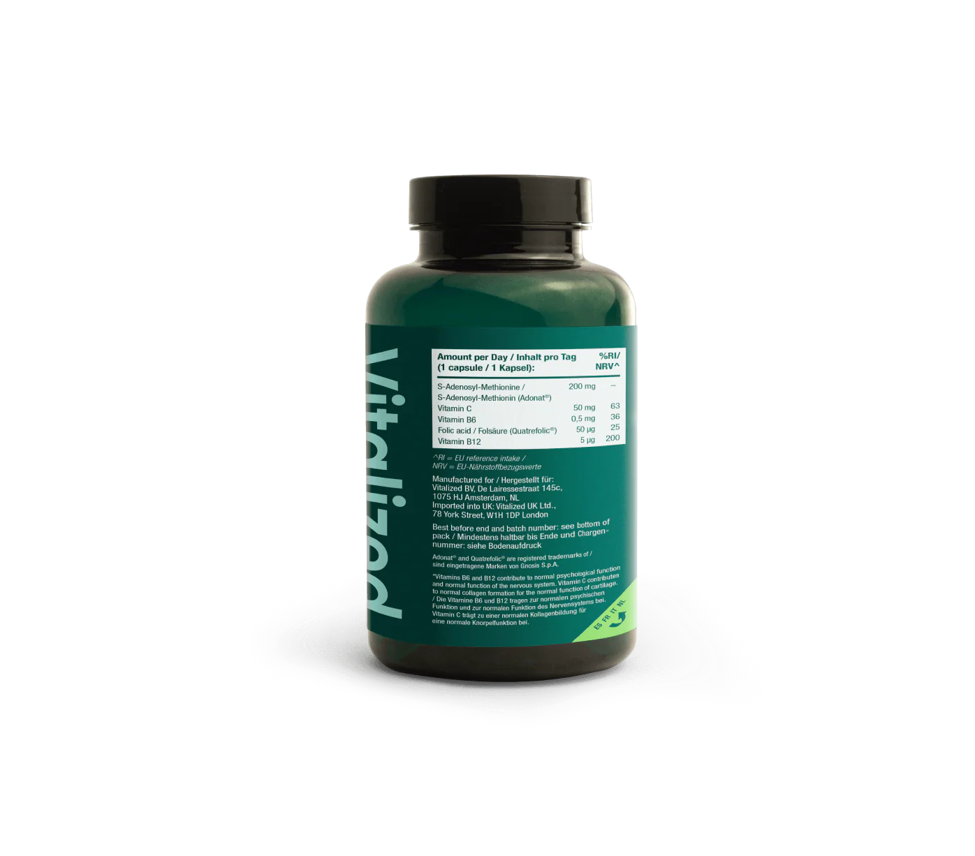 SAMe+ 200 mg | 60 Capsules - Image 3