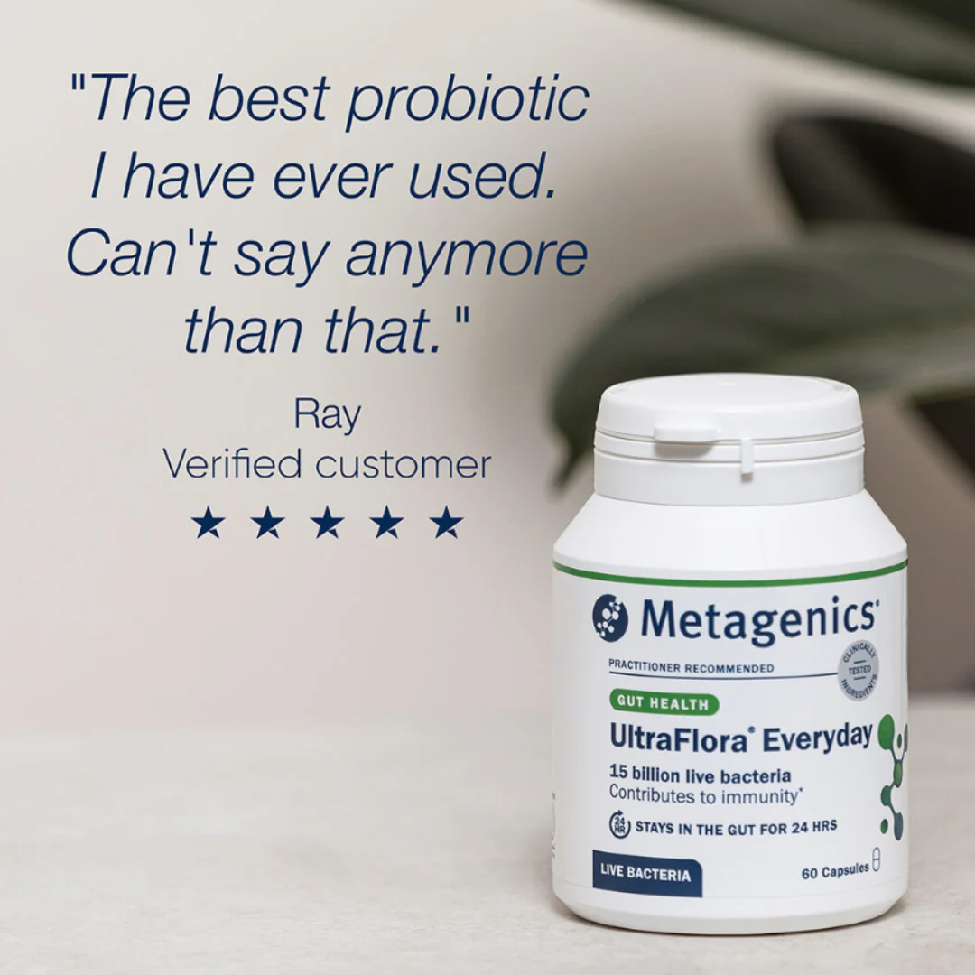 UltraFlora Everyday | Dairy Free Probiotic | 60 Capsules (Prev Ultra Probioplex ND) - Image 3